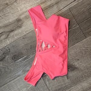 PINK Victoria's Secret Off the Shoulder Padded Sports Bra / Bikini top